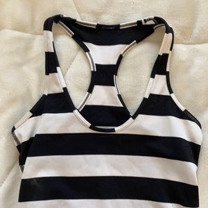 Lululemon thick striped racerback